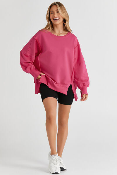 Deep Rose Sweatshirt