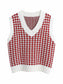 Henrietta Houndstooth Sweater Vest