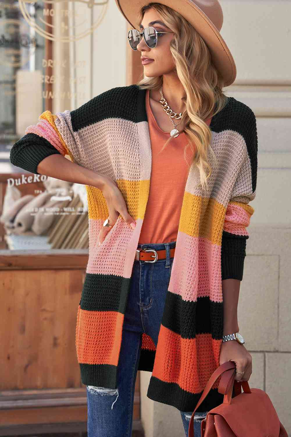 Somerville Striped Cardigan