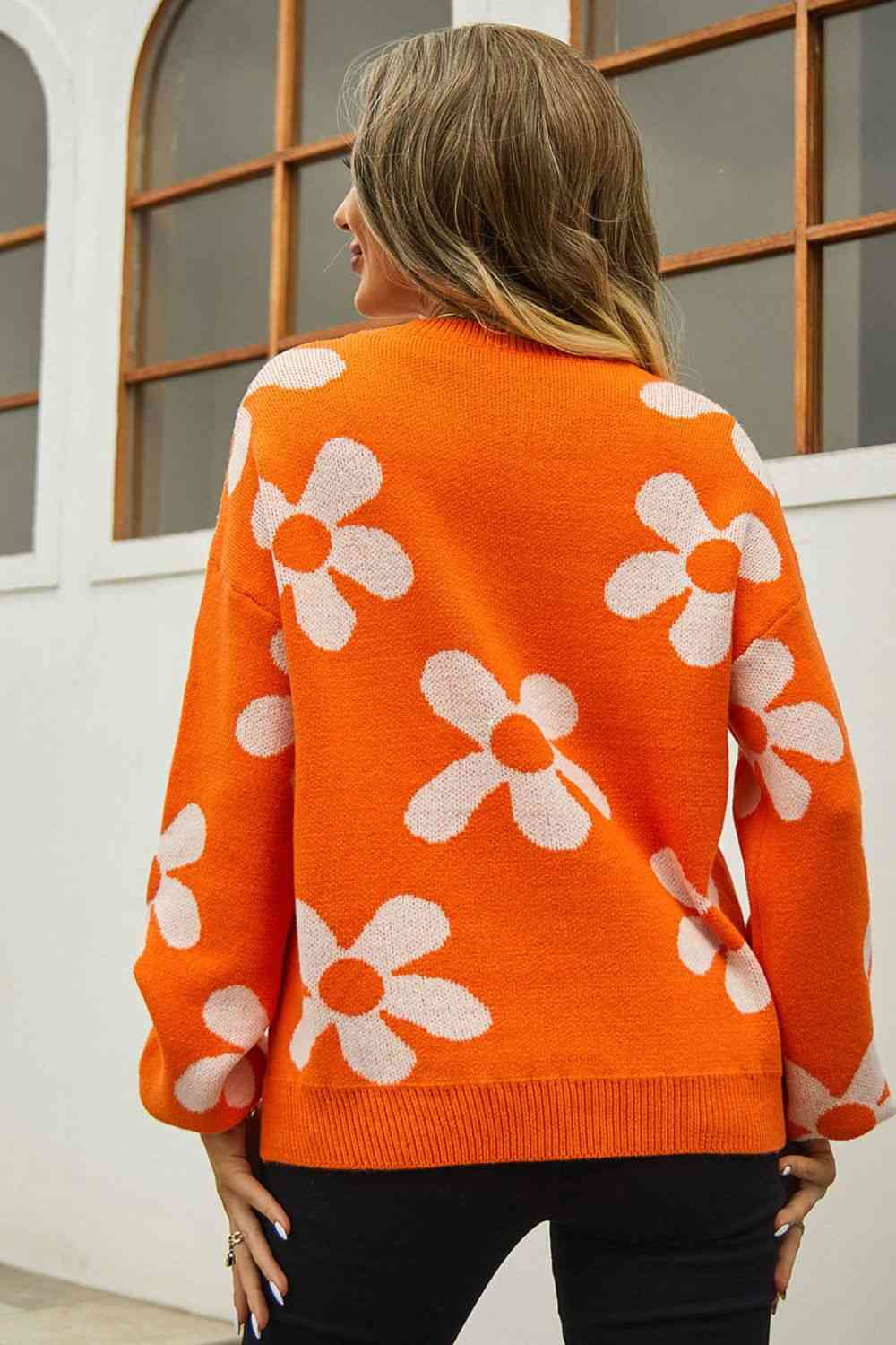 Harlan Floral Sweater