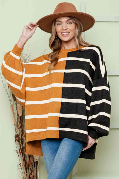 Side Stripes Blouse