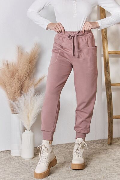 RISEN Rosy Brown Joggers