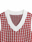 Henrietta Houndstooth Sweater Vest