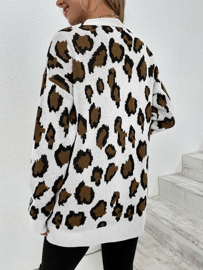 Margo Leopard Cardigan