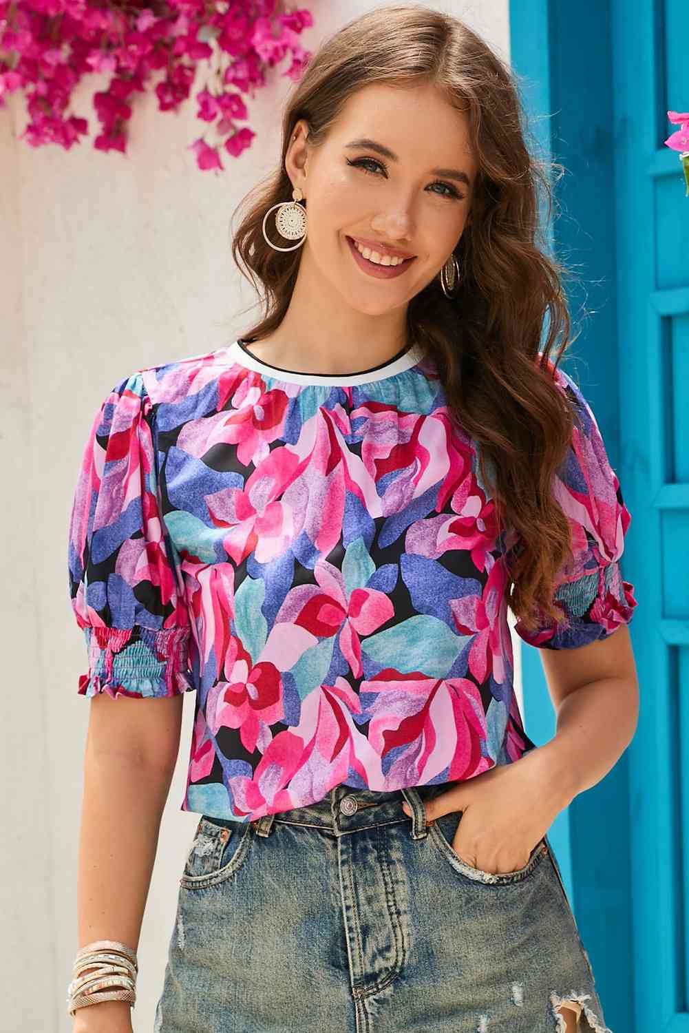 Flowerland Blouse