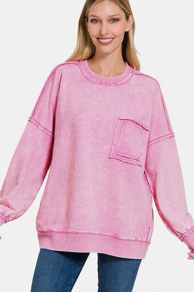 Zenana Mauve Sweatshirt