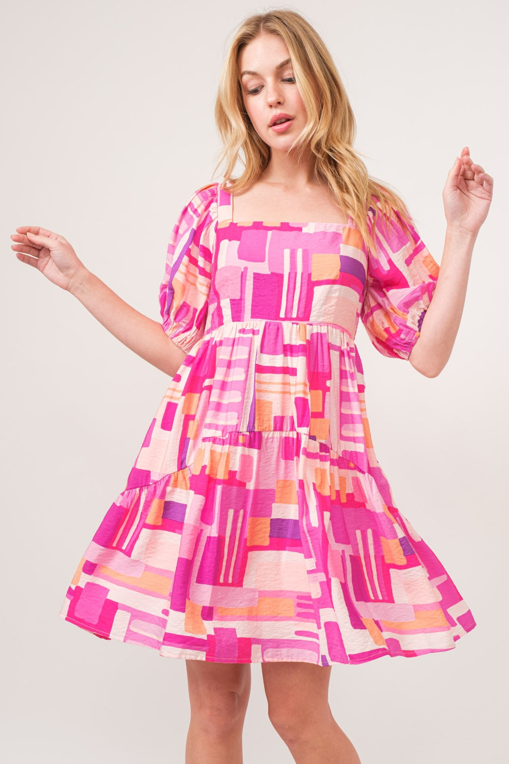 Cityscape Splendor Dress