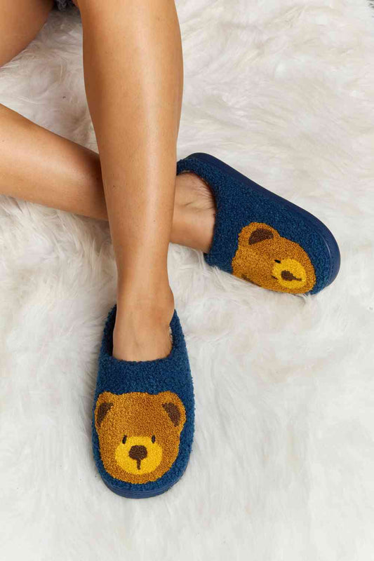 Melody Teddy Bear Slippers