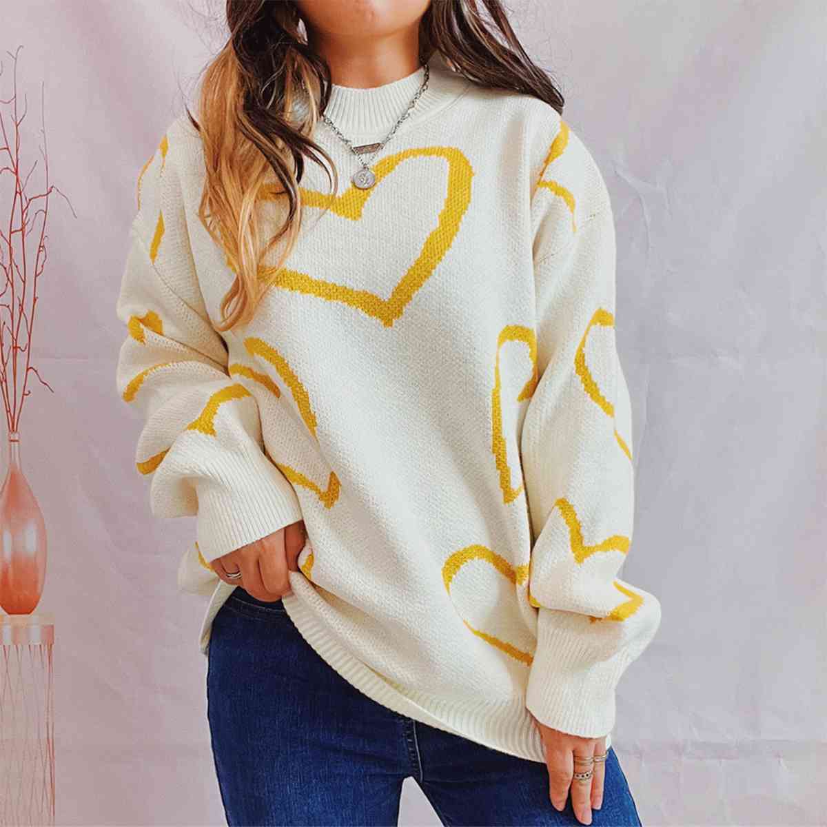 Hearts Galore Sweater