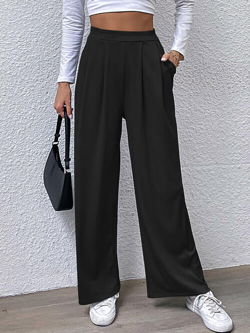 Tallulah High Waist Straight Pants