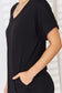 Zenana Short Sleeve V-Neck Dress