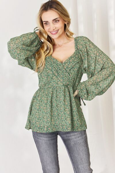 Shamrock Green Blouse