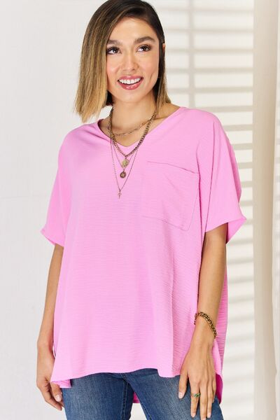 Zenana Candy Pink Top