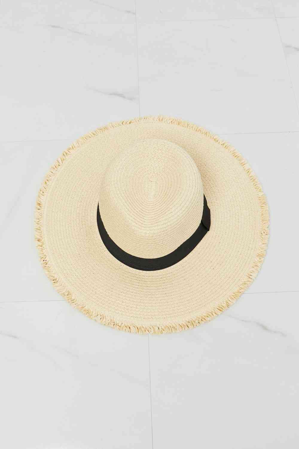 Time For The Sun Straw Hat