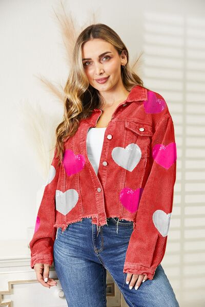 Sequin Hearts Jacket