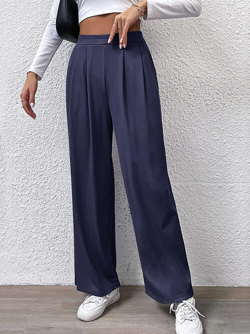 Tallulah High Waist Straight Pants