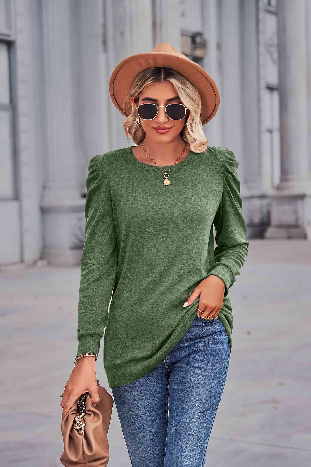 Jazz It Up Puff Sleeve Top