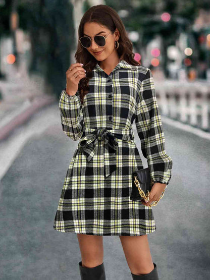 Peabody Plaid Dress