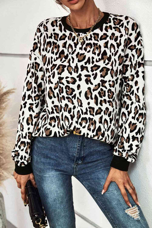 Lorain Leopard Sweatshirt