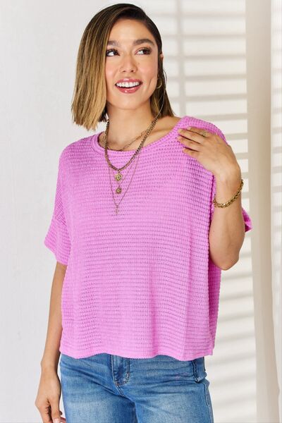 Zenana Bright Mauve Top