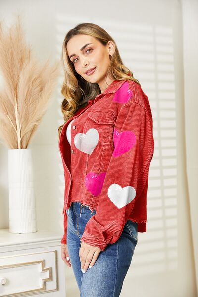 Sequin Hearts Jacket