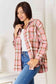 Pink Avenue Plaid Shirt