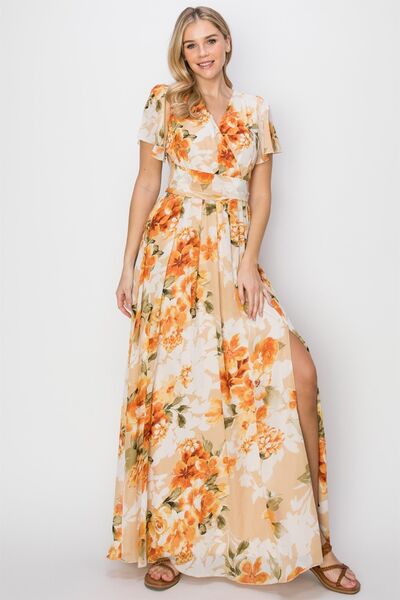 Vintage Floral Dress