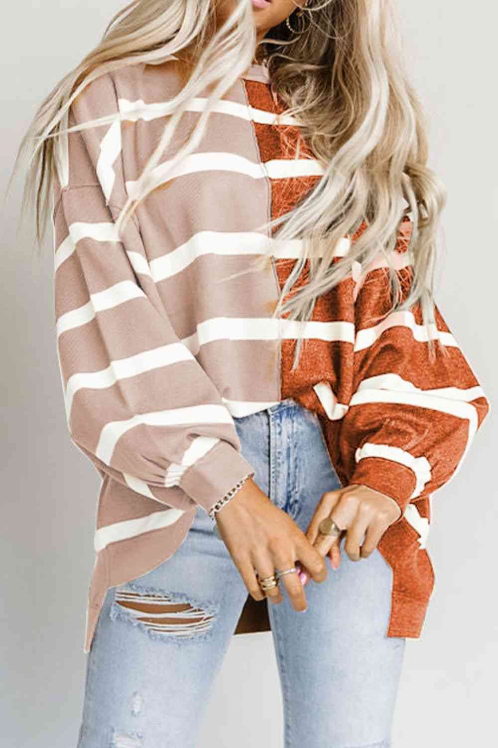 Side Stripes Blouse