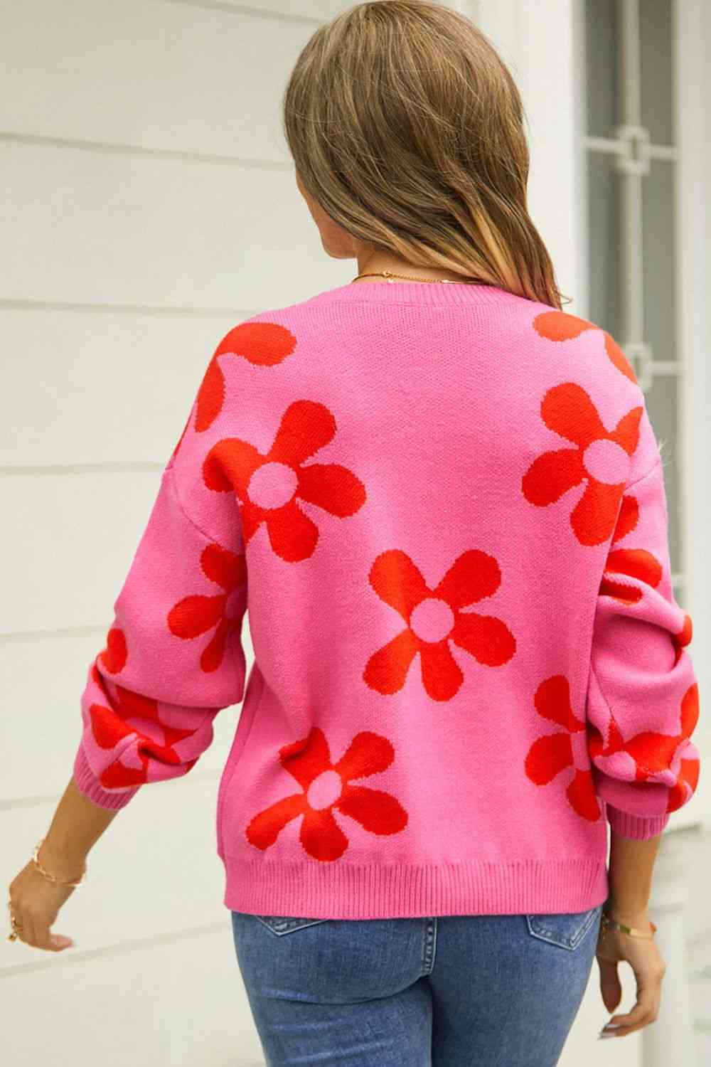 Harlan Floral Sweater