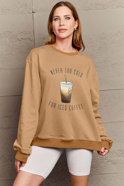 Iced Coffee Sweatshirt