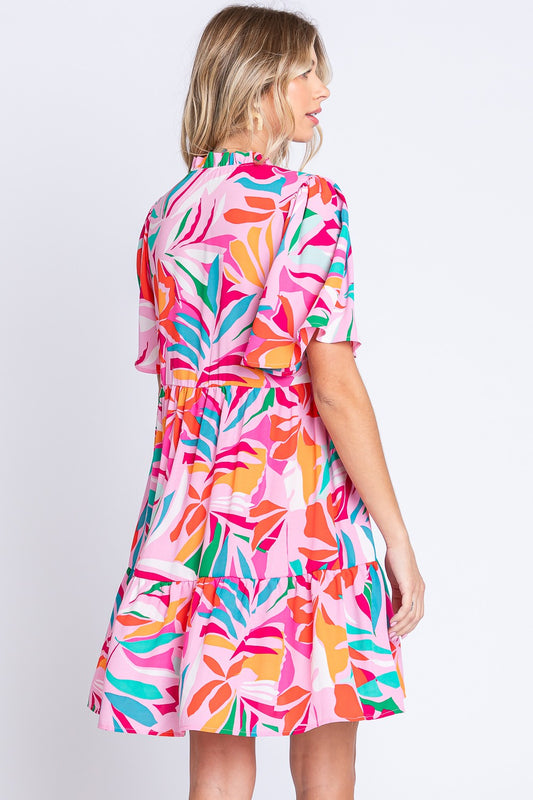 Cascading Crush Dress