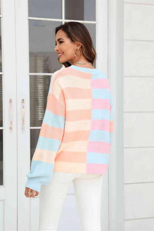 Oxford Stripes Sweater