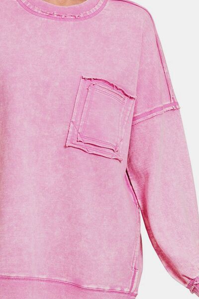 Zenana Mauve Sweatshirt