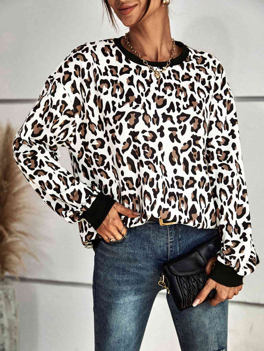 Lorain Leopard Sweatshirt