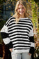 Sheratin Striped Sweatshirt