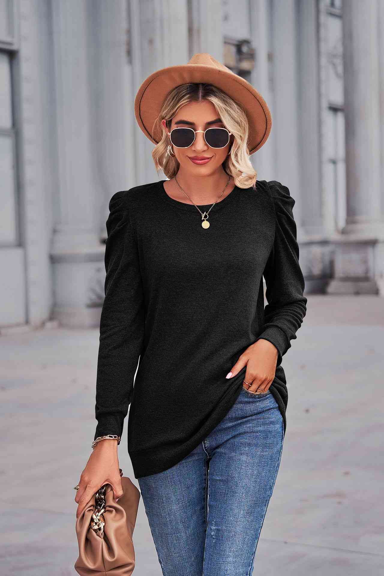 Jazz It Up Puff Sleeve Top