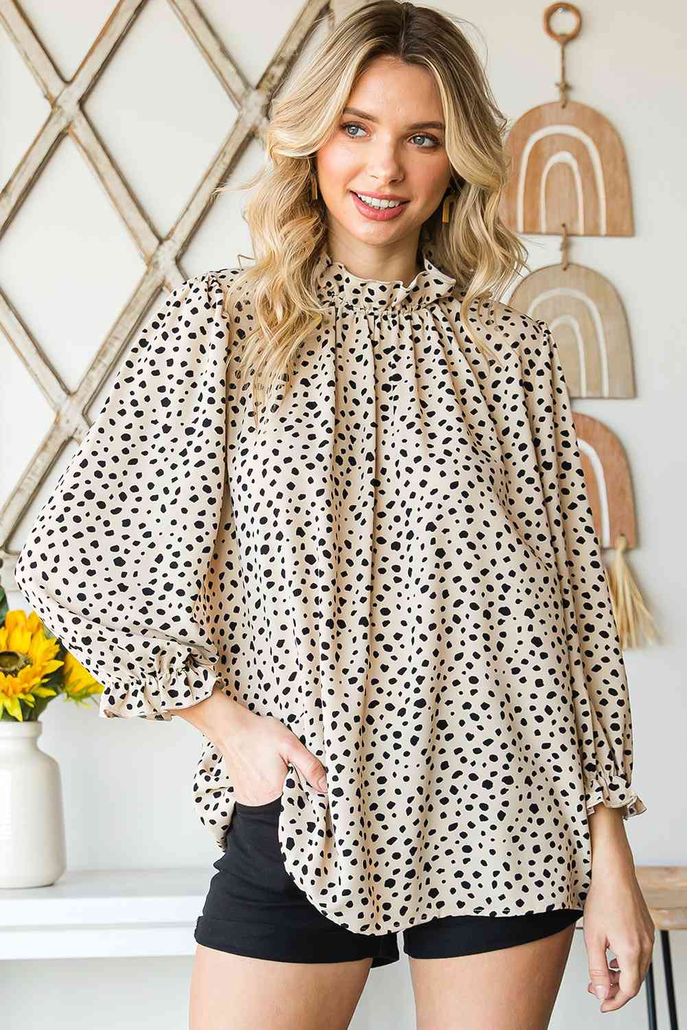 Spot On Blouse