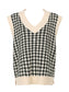 Henrietta Houndstooth Sweater Vest