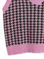 Henrietta Houndstooth Sweater Vest