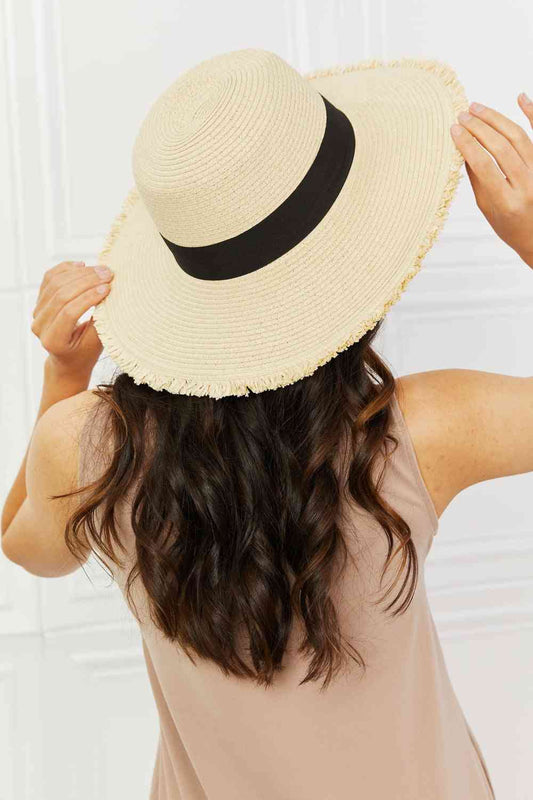 Time For The Sun Straw Hat