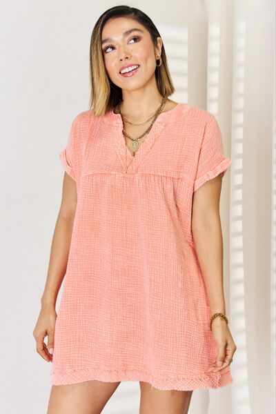 Zenana Coral Dress