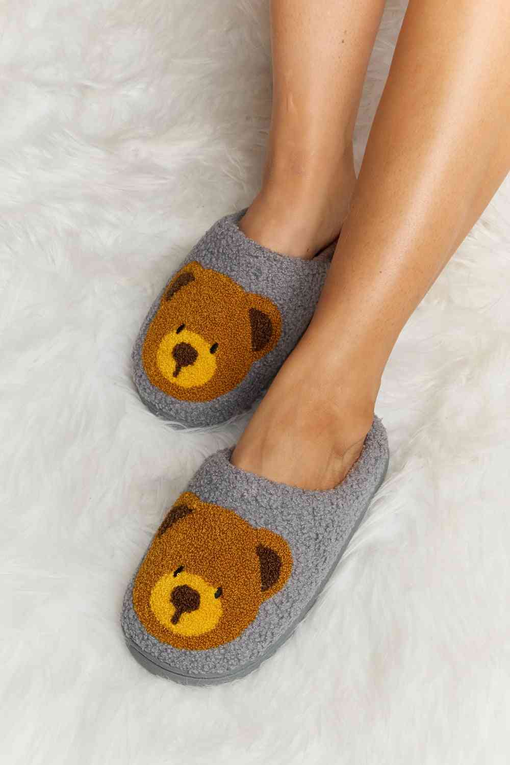 Melody Teddy Bear Slippers