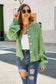 Pompom Puff Sleeve Cardigan