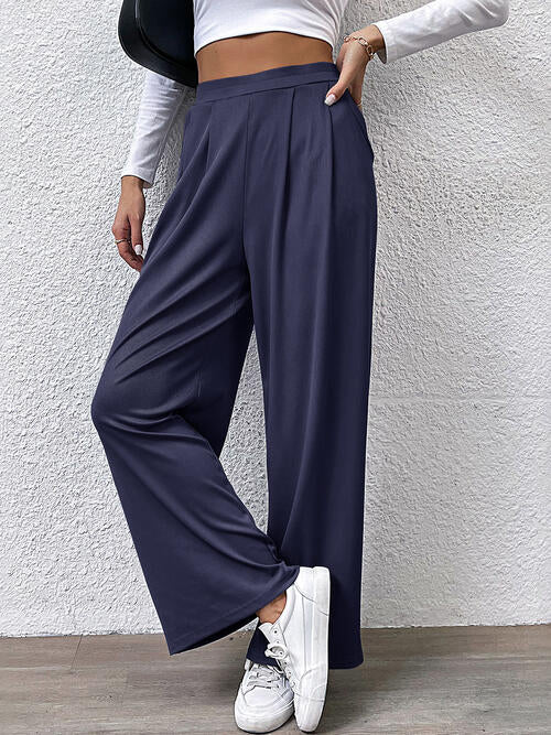 Tallulah High Waist Straight Pants