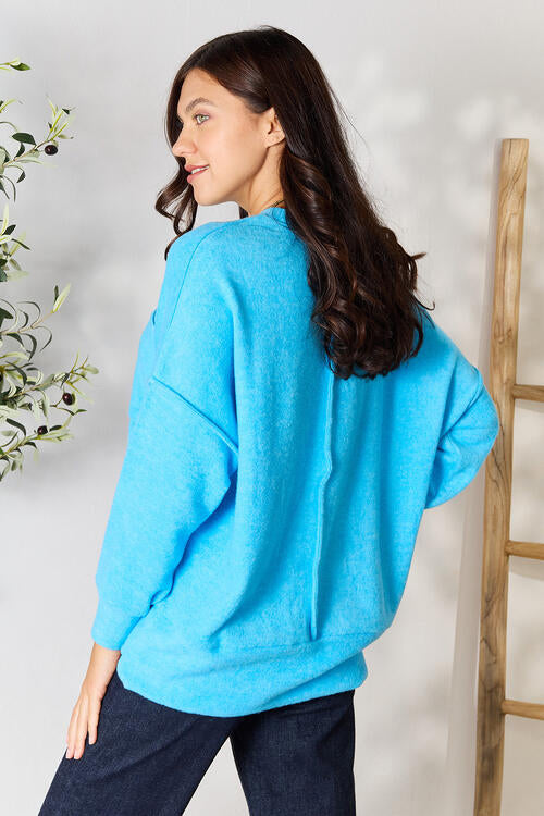 Zenana Deep Sky Sweater