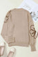 Neutral Flowers Sweater