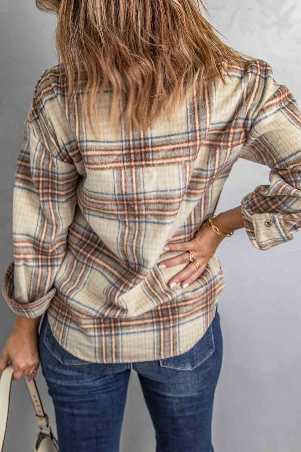 Montana Plaid Top