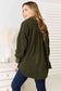 Cozy Girl Army Green Button Down Shacket