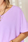 Zenana Bright Lavender Top