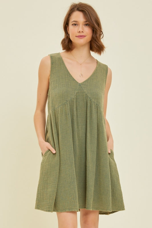 Oliver Dress in Green